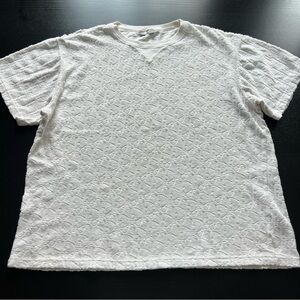 Dior Men's White Terry T Shirt